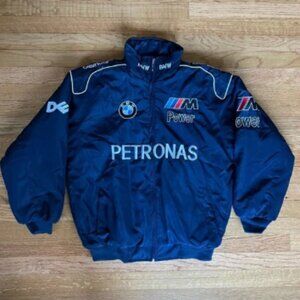 Formula 1 BMW Racing Jacket Men’s F1 Embroidered Retro Y2k Unisex